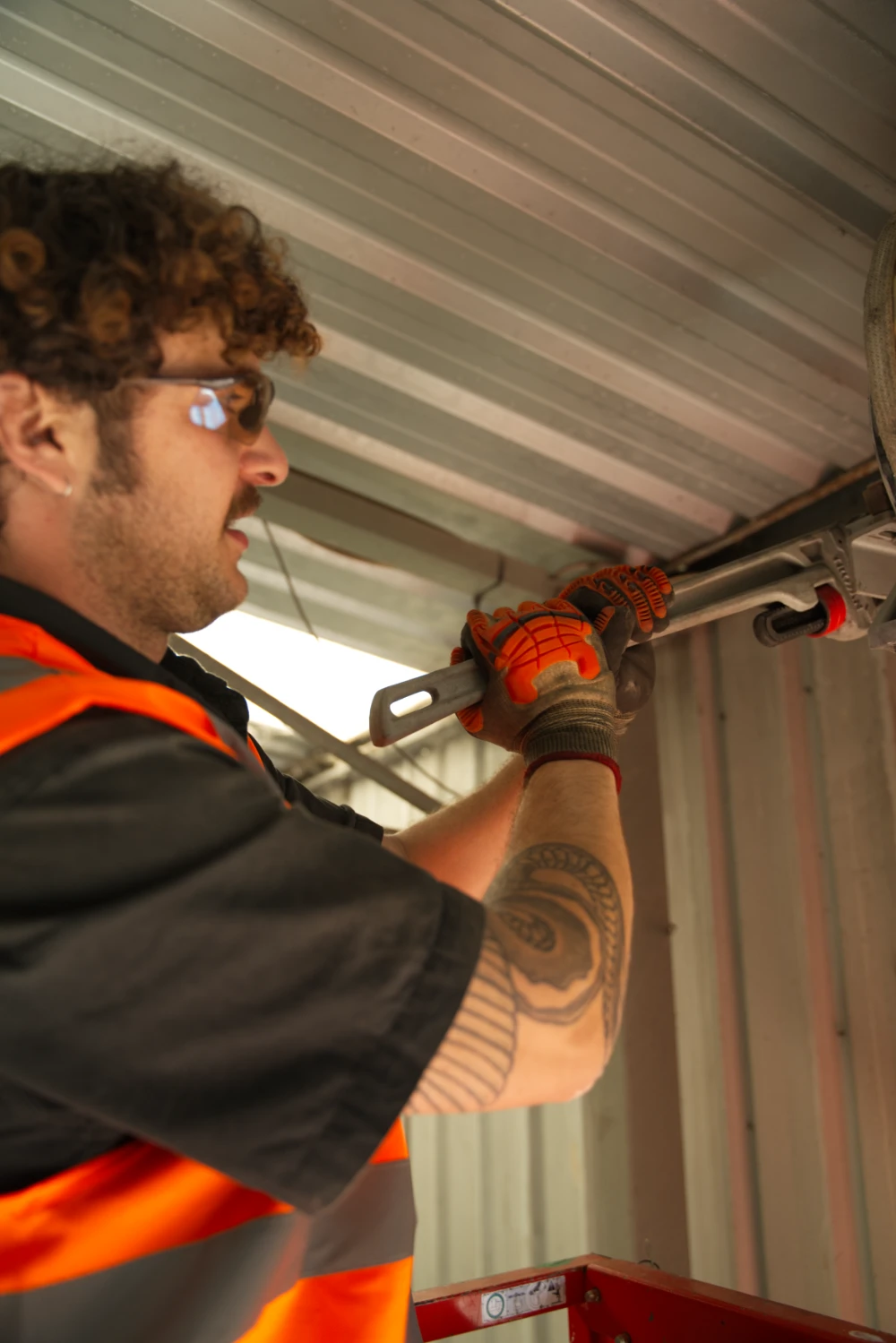 Roller door installation